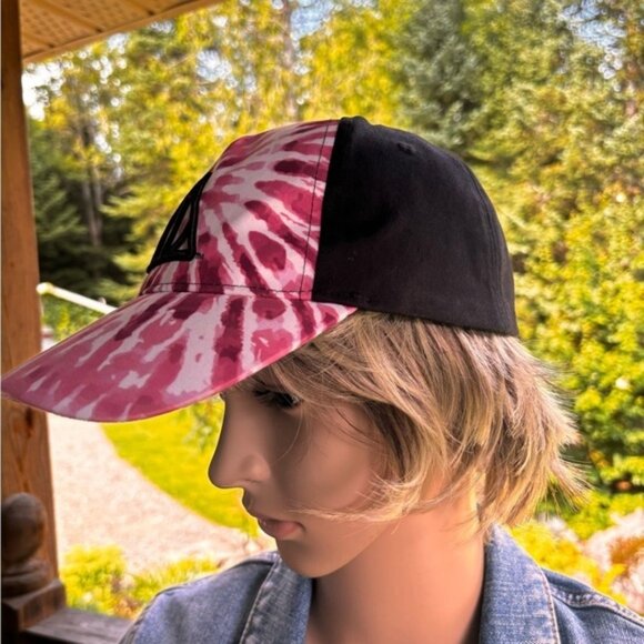 Harry Potter deathly hollow tie dye pink white cap - Picture 4 of 9